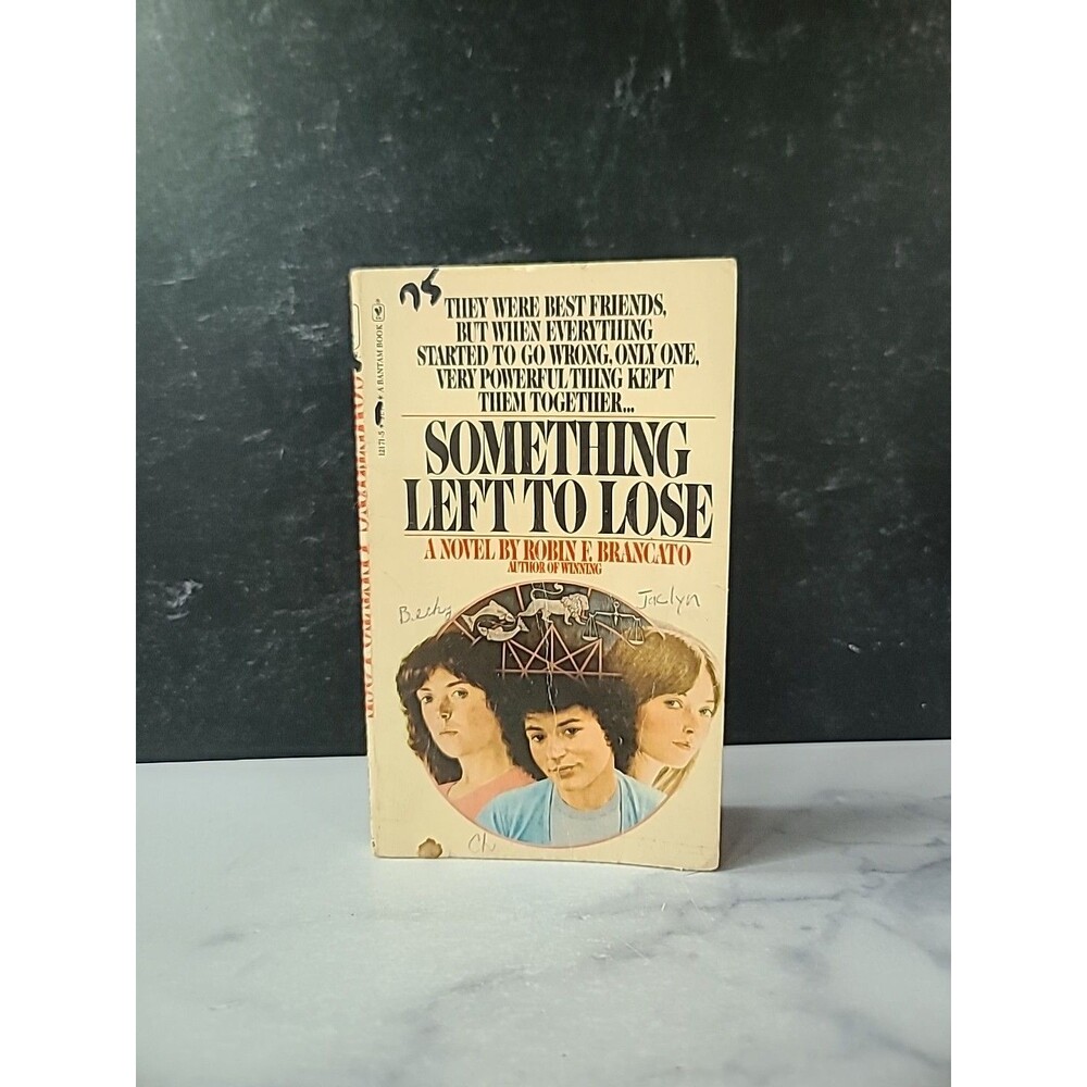 Something Left To Lose A Novel By Robin F. Brancato Paperback
